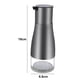 thumbnail image 2 of Dispensador de aceite y vinagre gourmet, botellas de acero inoxidable y vidrio sin plomo de primera calidad para el hogar, hoteles, restaurantes, 2 piezas, cuerpo de botella antideslizante, sin BPA,, 2 of 5