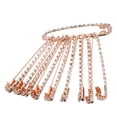 thumbnail image 4 of 10 imperdibles de diamantes de imitación, broches brillantes de diamantes de imitación, imperdibles decorativos para ropa, elegantes imperdibles brillantes, joyería para suéteres, chales y bufandas., 4 of 6