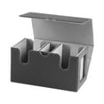 thumbnail image 3 of Esquirla Card Deck Box Container Card Holder for TCG Baseball Card 100+ Sleeved Cards Gray, 3 of 8