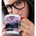 thumbnail image 2 of 3drose, Nevada. Amethyst Sage Agate, Natural Pattern - Us29 Bja0051 - Jaynes Gallery, 11oz Two-tone Red Mug, 2 of 6