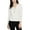 Ivory, variant on SANCTUARY Womens Ivory Pinstripe 3/4 Sleeve With Buttons Sweater XS