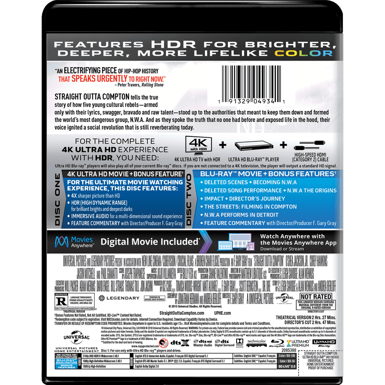 Amazon.co.jp: ストレイト・アウタ・コンプトン (4K ULTRA HD +