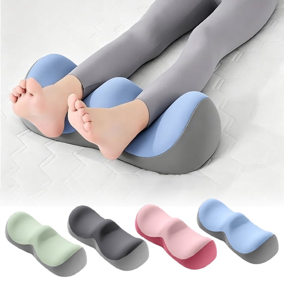 Btomtd Leg Elevation Wedge Pillows, 20 Inch Leg Rest Support Cushion for Sleeping, Relieve Leg Pressure Pillows with Washable Cover, Pink
