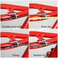 thumbnail image 4 of Taykoo Hydraulic Brake Cable Housing Guide, Bike Frame Adaptor Conversion Clips, 5 pcs/Bag, 4 of 5