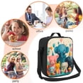 thumbnail image 5 of Lsque Cute Animal Party Lunch Bag Lunch Box for Women Men Reusable Insulated Lunch Tote Bag,Leakproof Thermal Cooler Sack Food Handbags Case High Capacity, 5 of 9