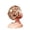 Pink, variant on THOPBPRK Retro Mini Desk Fan Vintage Style Personal Table Fan Portable Air Circulator for Home Bedroom Nightstand Decorative Small Desktop Fan, White