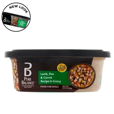Pure Balance Lamb, Pea & Carrot Recipe in Gravy Food for Dogs, 10 oz