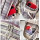thumbnail image 5 of Mochila kawaii a cuadros con pin, mochila estética para niñas, mochila japonesa con accesorios, mochila escolar para adolescentes., 5 of 5