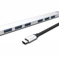7 Ports Typec Hub Expander Splitter High Speed Otg Adapter Doc Stat