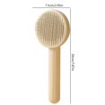 thumbnail image 2 of Peine de masaje para el cabello, peine lavable para perros y gatos, fácil de usar, cuidado de limpieza, productos para mascotas, 2 of 8