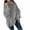 Gray, variant on XMMSWDLA Sweaters Women'S Turtleneck Pullover Female Loose Long Sleeve Tops Winter Thick Knitted Jumper Brown Ski Sweater Women