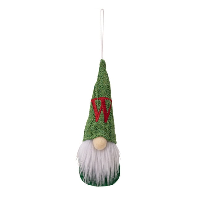Christmas Hat Faceless Baby Pendant Old Man Dwarf Rudolph Doll