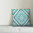 thumbnail image 2 of Creative Products Teal Diamond Mandala 16x16 Spun Poly Pillow, 2 of 2