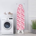 thumbnail image 4 of HELLHERO Kiss Print Stripe Ironing Board Pad Covers Elastic Fasteners Adjustable Fastener Fastener Straps Iron Board Cover Adjustable Straps Non-Slip, 4 of 6