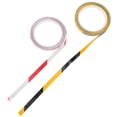 thumbnail image 1 of BRIGHTFUFU Reflective Traffic Stickers 2 Rolls Black Orange for Night Riding Safety Warning, 1 of 7