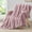 Berry Purple, variant on Throw Blanket for Couch - 300GSM Soft & Warm Fluffy Pink Blanket, Decorative and Giftable Striped Blankets for Women, Men, 50"x70"