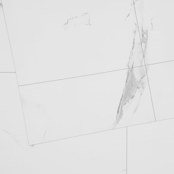 TDUKDB Peel and Stick Vinyl Flooring Tiles - Marble Texture | Waterproof & Wear-Resistant, Vinyl Material, DIY Cuttable, Suitable for Living Room/Kitchen/Office