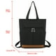 thumbnail image 3 of Mochila Para Computadora Mochila para computadora para mujer, mochila escolar de gran capacidad, bolsa de viaje para estudiantes (negro), 3 of 3