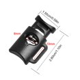 thumbnail image 4 of Soidarity 10 piezas cordones hebillas extremos Clips hebilla toggle stoppers plástico exterior primavera cierres prendas Para-cord cuerda piezas DIY carpas Soidarity OD024783-00, 4 of 6