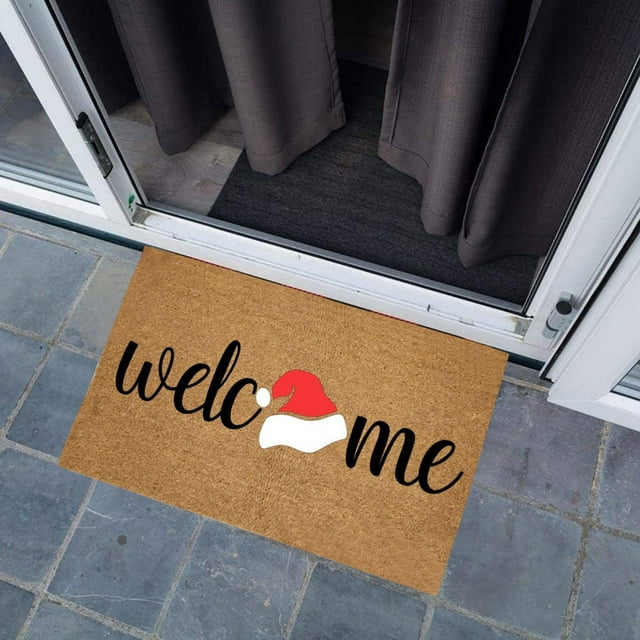 Liquidation! Tapis Personnalisé, Tapis de Porte d'Entrée, Lavable en Machine Durable Antidérapant Tapis de Sol Extérieur, Tapis de Porte Extérieur, Vente de Liquidation