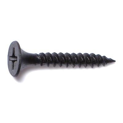 

#6 x 1 Black Phosphate Steel Fine Thread Phillips Bugle Head Drywall Screws DWSCR-065