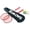 Black 2pcs(Free Bag), variant on SALYWEE DARKNESS 4U Full Carbon Fiber Badminton Racket with Free Bag, Lightweight, Balanced Offense-Defense
