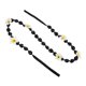 thumbnail image 1 of GOOHOCHY Lei De Cintas Y Para Graduación 2026 Unisex Con Floral Plumeria Negro, 1 of 8