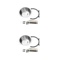 thumbnail image 1 of Wweixi Reduce Mess And Spills Disassembled Pet Bowl Silver Stainless Steel Is Sturdy 13CM 2Set, 1 of 6