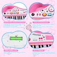 thumbnail image 7 of Hot Bee Baby Piano Toys for Kids, Musical Instrument Keyboard with Microphone for Toddlers, Preschooler Music Learning Toys, Birthday Christmas Gift for Girls Boys Aged 1 2 3-5 5-7, 7 of 7