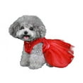 thumbnail image 6 of Cassandra Party Dog Dress - Red XX-Small, 6 of 6