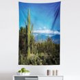 thumbnail image 1 of Desert Tapestry, Wide View of the Tucson Countryside with Cacti Rural Wild Landscape Arizona Phoenix, Fabric Wall Hanging Decor for Bedroom Living Room Dorm, 5 Sizes, Green Blue, by Ambesonne, 1 of 1