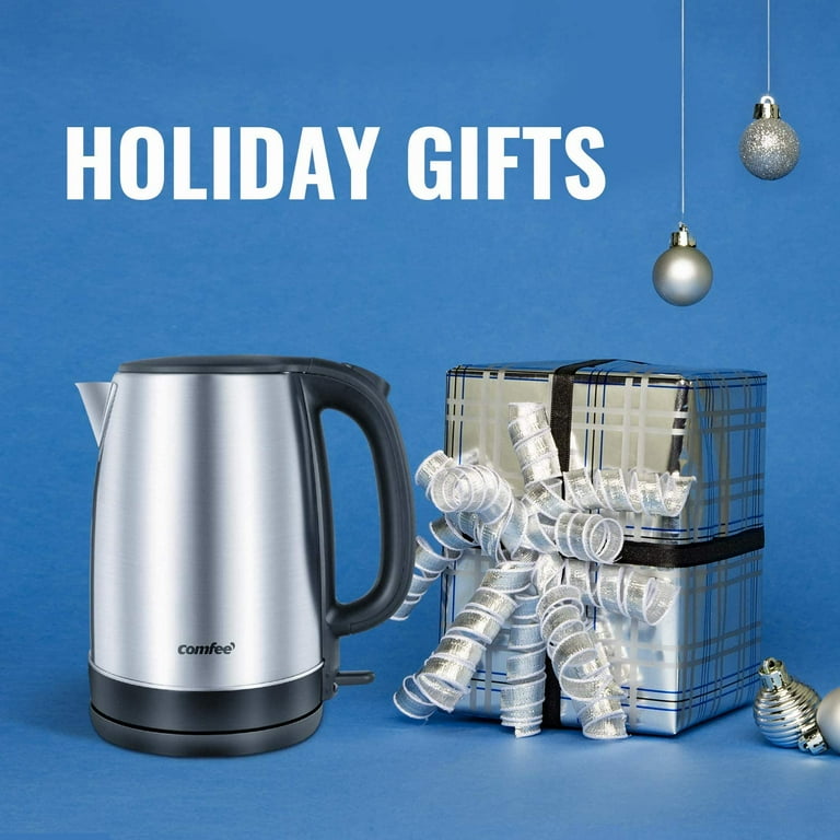 Comfee 1.7L Stainless Steel Electric Tea Kettle BPA Free Hot