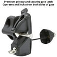 thumbnail image 2 of D&D Lokklatch Deluxe Black Gate Latch, 2 of 4