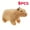 5 pcs, variante sur Reallilfe Capybara Jouet en Peluche Mignon Brun Capybara Poupée en Peluche Duveteuse Animaux en Peluche Cadeau d'Anniversaire pour Garçons Enfants 18cm 5 Pcs