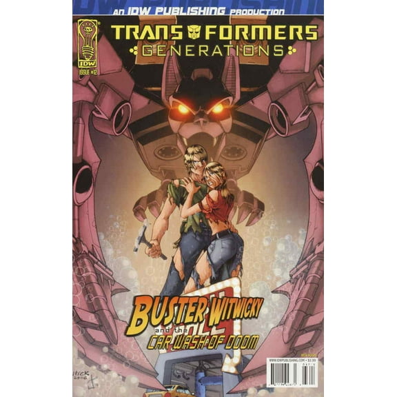 Transformers, The: Generations #12A VF ; IDW Comic Book