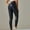 Navy, variant on Olyvenn Women's Large Size Casual Thin Leather Pants Trendy Leggings High Waist Lightweight Solid Color Leggings for 2023 Trendy Women Black 4