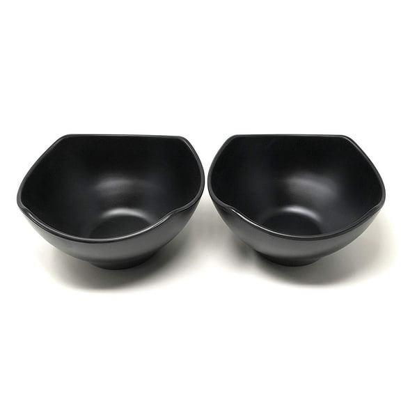 ASIAN HOME 56 Ounce Large Melamine Japanese Ramen Noodle Soup Bowl Hard Plastic Dishware for Udon Soba Pho Asian Noodles - 8.27" x 4.7