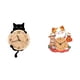 thumbnail image 1 of Reloj De Pared Con Forma De Gato, Fácil De Leer, Silencioso, Decorativo Para Colgar En La Oficina, Dormitorio, Cocina, Habitación Infantil, Ligero, Sin Tictac, Ideal Como Regalo., 1 of 8