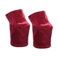 thumbnail image 3 of 2 protectores de terciopelo para zapatos de pole dance, elegantes y resistentes al desgaste, para tacones de 20 cm, accesorios suaves para disfraces. L, 3 of 8