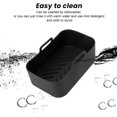 thumbnail image 1 of 3-piece set (black)To encounter Silicone Baking Pans Set, Nonstick Bakeware Set with Baking Pans, Baking Sheets, Cookie Sheets, Cake Pan, 1 of 5