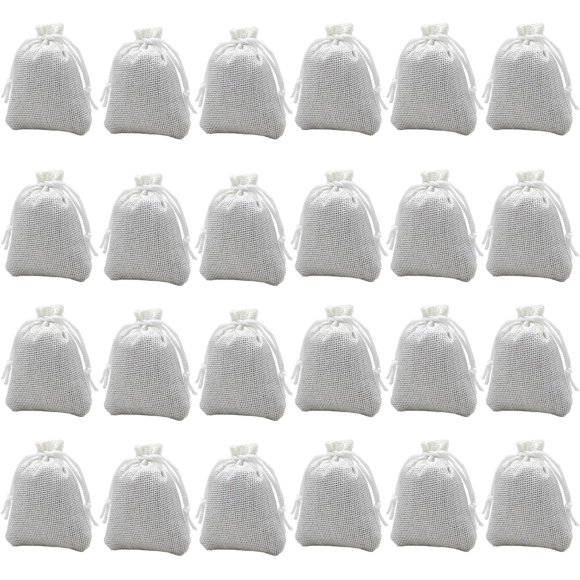shiyou-24 Pack Cedar Chip Sachets for Clothes Storage, Natural Aromatic Cedar Chips Sachets Bag for Closet, Shoes, Bins and Drawers