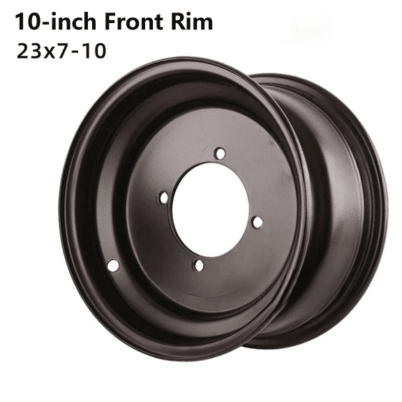 10 inch iron wheel rim front 23x7-10 for Kart ATV off-road vehicles