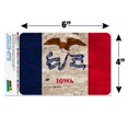 thumbnail image 6 of Rustic Iowa State Flag Distressed USA Home Business Office Sign, 6 of 6