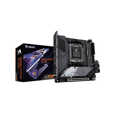UPC: 0889523034392 | GIGABYTE B650I AORUS ULTRA AM5 AMD B650 SATA 6Gb/s Mini ITX Motherboard