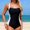 BK1, variant on HAIJIE Womens 2 Piece Swimsuits High Waisted Bikini Sets Shapewear Swimwear Bikinis for Wife Girlfriend Wear Pool and Beach (BK2,M)