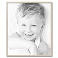 thumbnail image 2 of ArtToFrames 30" x 36" Clear Maple Picture Frame, 30x36 inch White Wood Poster Frame (WOM-4113),  Pack, 2 of 8