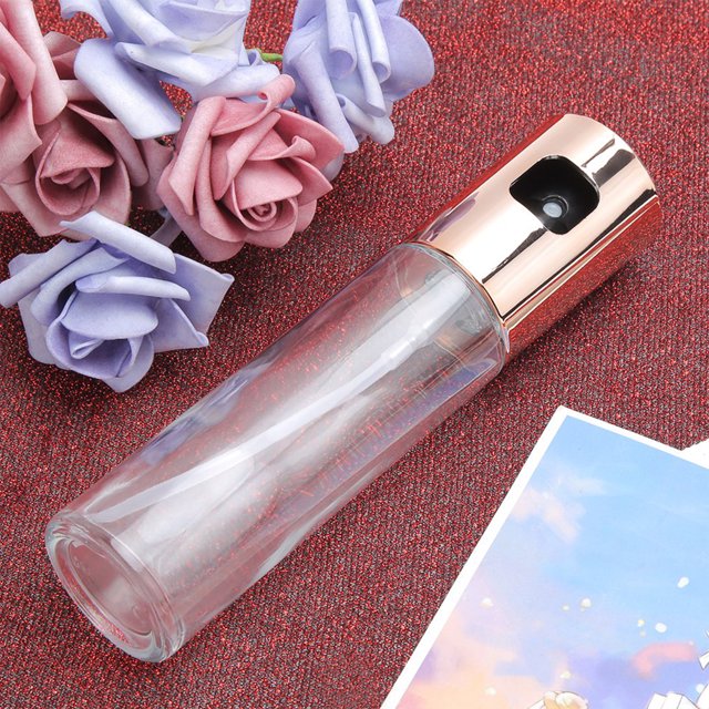 Oil Spray Bottle, Oil Sprayer, Household Transparent Portable Baking for Kitchen Cooking Barbecue