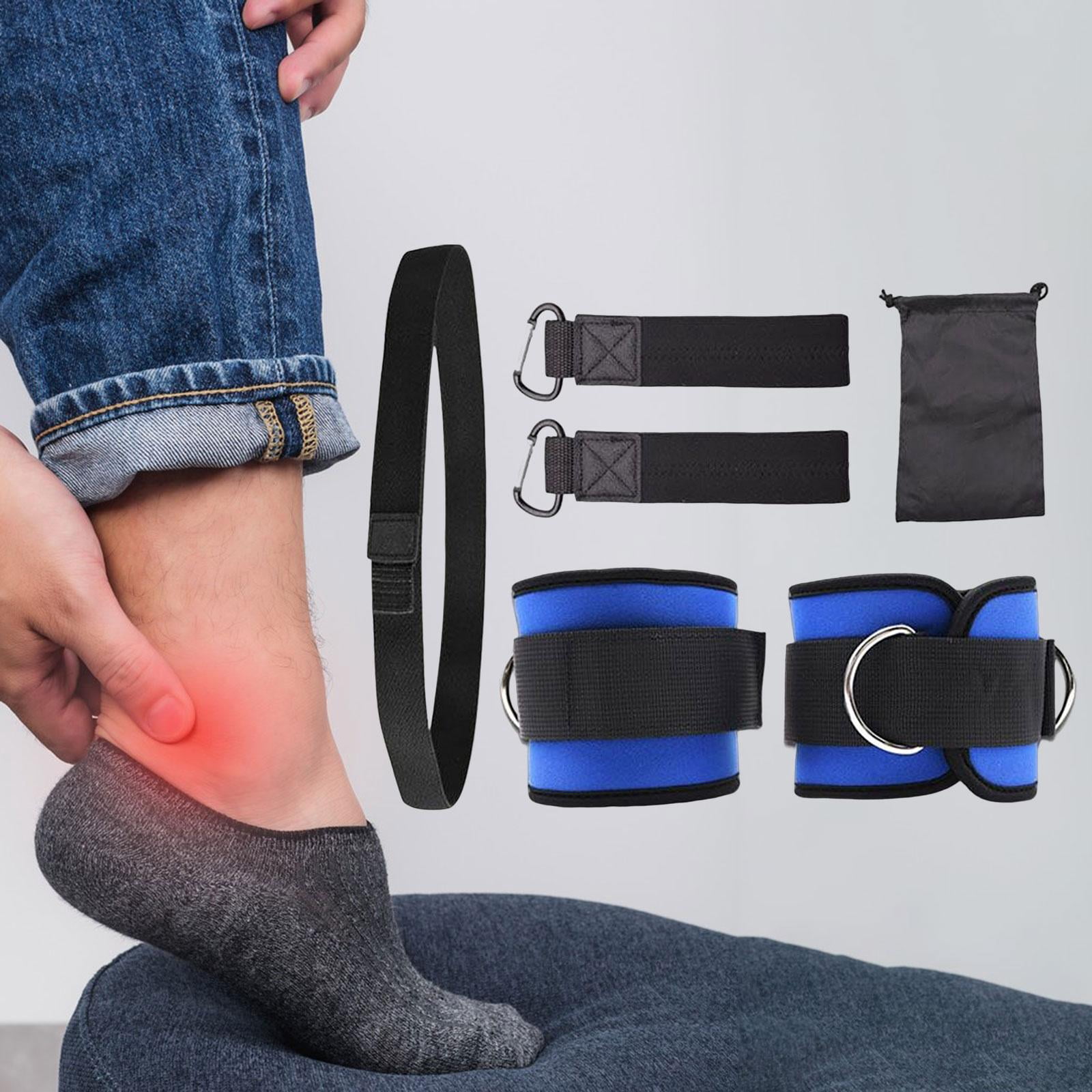 harayaa Ankle Strap Neoprene Padded Leg Training Ankle Cuff for Kickbacks Gym Leg Straps 6Pcs Set