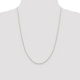 thumbnail image 4 of 925 Sterling Silver Cable Chain Styles Necklace .9 mm Flat Link 24 inch 0.9, 4 of 4