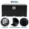 thumbnail image 3 of EDTara Lockable Aluminum Toolbox Chest, Heavy Duty Diamond Plate Storage Organizer With Keys for Trucks, Rvs, and Trailers, 3 of 6